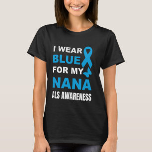 ICH TRAGE BLAU FÜR MEINE OMA ALS AUFKLÄRUNG T-Shirt