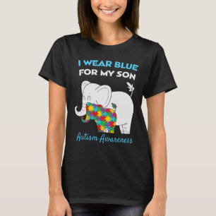 Ich trage Blau für meine sonnige, stolze Autismus- T-Shirt