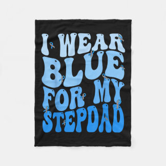 Ich trage Blau für meine Stepdad Blue Ribbon T1d D Fleecedecke