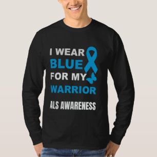 ICH TRAGE BLAU FÜR MEINEN KRIEGER ALS-BEWUSSTSEIN T-Shirt