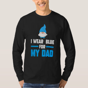 Ich trage Blau für meinen Vater Autist T-Shirt