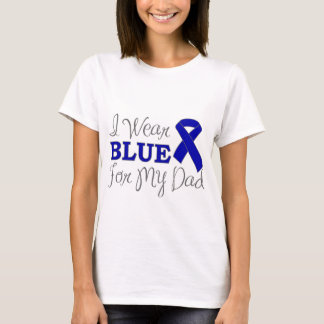 Ich trage Blau für meinen Vater (Blue Awareness Ri T-Shirt