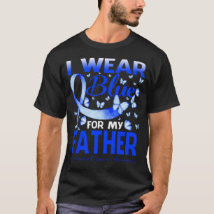 Ich trage Blau für meinen VATER Kolorektalkrebs Aw T-Shirt