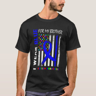 Ich trage blaues Band für das Bewusstsein meines B T-Shirt