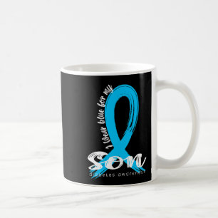 Ich trage Blue für meinen Sohn Diabetes Awareness Kaffeetasse