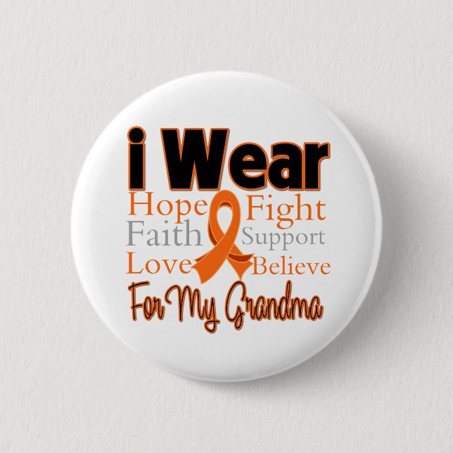 Ich trage das Sammelband "Ribbon Collage Oma - Leu Button (Vorderseite)