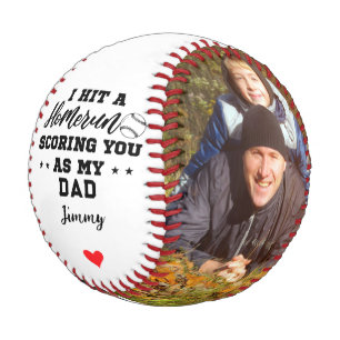 Ich trage dich als meinen Vater bei Homerun   Benu Baseball