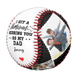 Ich trage dich als meinen Vater bei Homerun | Vate Baseball