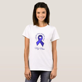 Ich trage diese ME CFS Ribbon für Personalisiertes T-Shirt