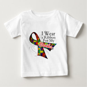 Ich trage ein Band für meinen Bruder - Aufklärung  Baby T-shirt