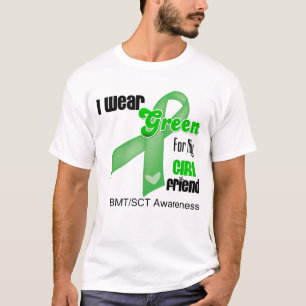 Ich trage ein grünes Band für meine Freundin T-Shirt