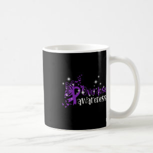 Ich trage ein Lila Bewusstsein für die Überdosieru Kaffeetasse