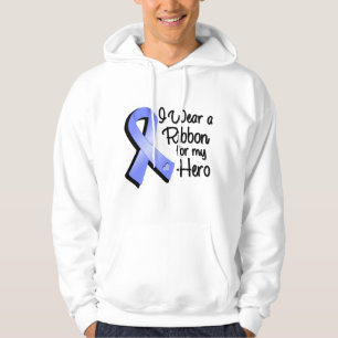 Ich trage ein Periwinkelband für meinen Helden Hoodie