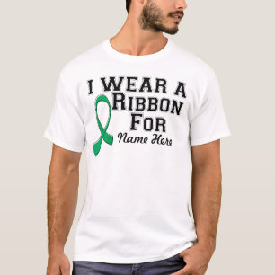 Ich trage eine grün-grüne Multifunktionsleiste T-Shirt