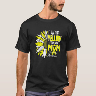 Ich trage Gelb für meine Mama Sarcoma-Aufklärungsb T-Shirt