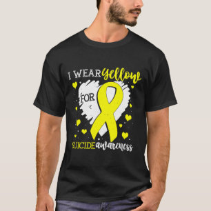 Ich trage Gelb für Selbstmordbewusstsein, Band Gra T-Shirt