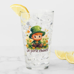 Ich trage Glück Glas