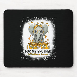 Ich trage Gold für das Bewusstsein für Kinderkrebs Mousepad