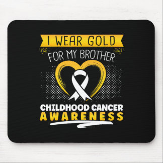 Ich trage Gold für den Krebs im Brustkrebs des Her Mousepad