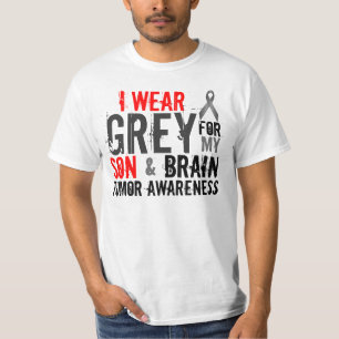 ich trage Grau für meinen Sohn T-Shirt