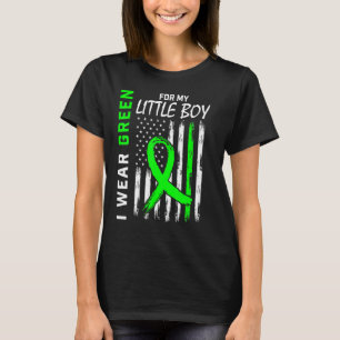 Ich trage Green Little Boy Son Cerebral Palsy Awar T-Shirt