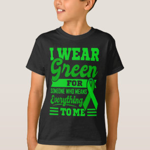 Ich TRAGE GREEN World Cancer Day Geschenk Grüne Sc T-Shirt