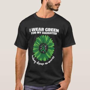 Ich trage Grün für das Nierenerkrankungsbewusstsei T-Shirt