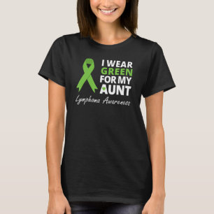 Ich trage Grün für den Familienkrieger meiner Tant T-Shirt