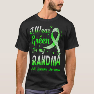 Ich trage Grün für mein Oma Kabuki Syndrom Awaren T-Shirt