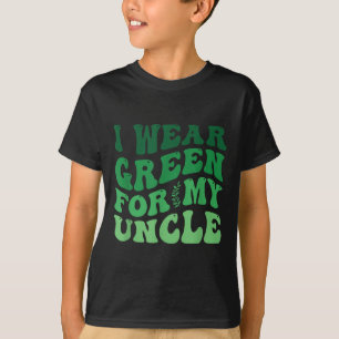 Ich trage Grün für mein Onkel-Bewusstsein für psyc T-Shirt