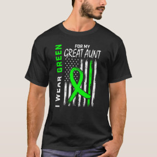 Ich trage Grün für meine große Tante Cerebral Pals T-Shirt