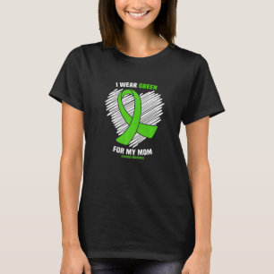 Ich trage Grün für meine Mama Skoliose-Bewusstsein T-Shirt