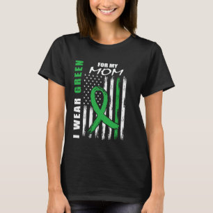 Ich trage Grün für meine Mutter Zerebralparese-Bew T-Shirt