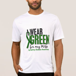 Ich trage Grün für meine Nieren-Krankheit der T-Shirt