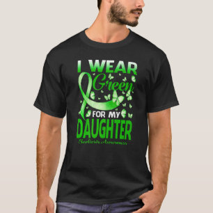 Ich trage Grün für meine Tochter-Skoliose-Bewussts T-Shirt
