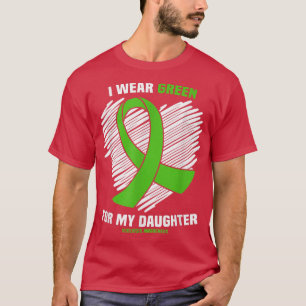 Ich trage Grün für meine Tochter-Skoliose-Bewussts T-Shirt