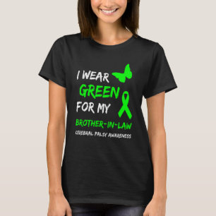 Ich trage Grün für meinen Bruder im Jura Cerebral T-Shirt