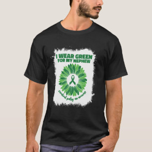 Ich trage Grün für meinen Neffen Cp Cerebralparese T-Shirt