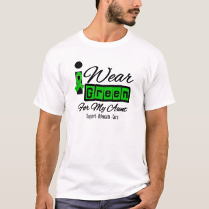 Ich trage grüne das Band-(Retro) - Tante T-Shirt