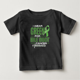 ICH TRAGE GRÜNE FÜR BILD DUCT CREER AWARENESS BABY T-SHIRT