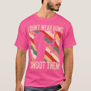 Ich trage keine Bogen, die ich ihnen den sonnigen T-Shirt