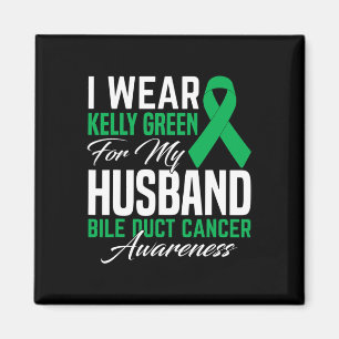 Ich trage Kelly Green für meinen Brustkrebs Magnet