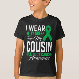Ich trage Kelly Green für meinen Cousin Bile Duct T-Shirt