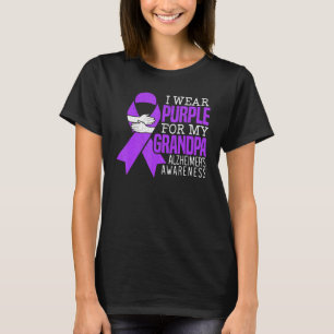 Ich trage Lila für das Bewusstsein meiner Großmutt T-Shirt
