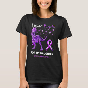 Ich trage Lila für das Epilepsie-Bewusstsein meine T-Shirt