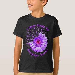 Ich trage Lila für Fibromyalgie T-Shirt