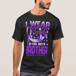Ich trage Lila für mein Bruder Demenz Bewusstsein, T-Shirt