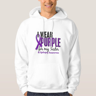 Ich trage Lila für meine Epilepsie der Hoodie