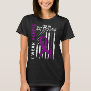Ich trage Lila für meine großen Epilepsie-Ausblick T-Shirt