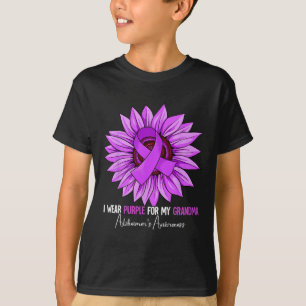 Ich trage Lila für meine Großmutter Heimerheimer's T-Shirt